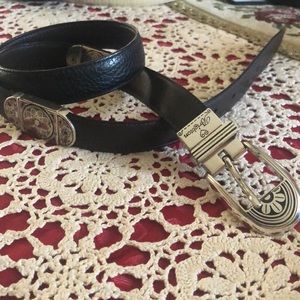 Brighton reversible belt black/brown
